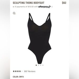 Skims Thong Bodysuit